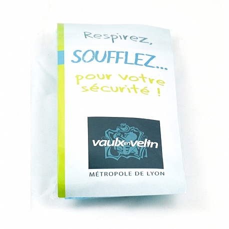 Éthylotests publicitaires personnalisés VAULX EN VELIN