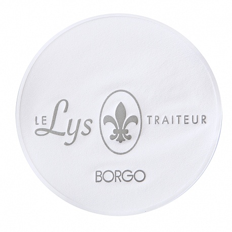 Sous-bock publicitaire LE LYS TRAITEUR