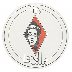 Sous-bock rond publicitaire Sous-bock rond publicitaire