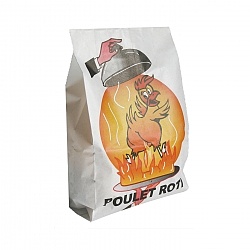 Sac poulet roti personnalisé Sac poulet roti personnalisé