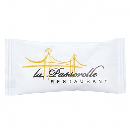 Coussinet de Sucre Blanc Bio 4g personnalisé LA PASSERELLE