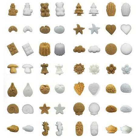 Les formes du sucre en forme à personnaliser