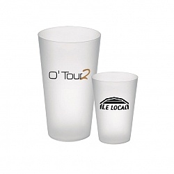 Gobelets réutilisables personnalisables