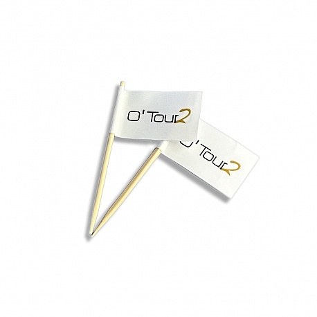 cure-dents drapeaux personnaliser