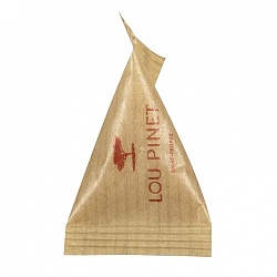 Berlingot de sucre en Papier Kraft Sucre Roux Bio personnalisé LOU PINET