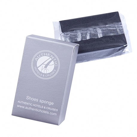 Éponge à chaussures personnalisée AUTHENTIC HOTEL